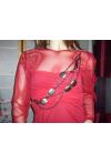 Automne 2009 : robe cocktail STQ rouge (année 2008)