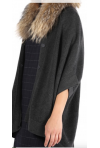 ORFEO-PARIS cape oversize modèle ROINE -  collection automne/hiver 2017-2018