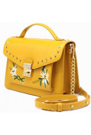 TOM&EVA HIVER 2017--2018 : sac modèle EDELWEISS avec rabat brodé