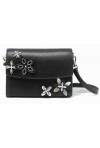 TOM&EVA HIVER 2017-018 : Mini Sac à Rabat Bandoulière Décorées Fleurs en Relief 17E-1843