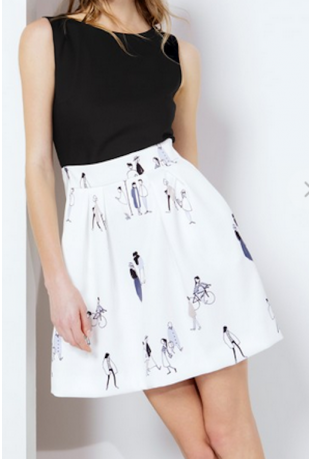 COP COPINE ETE 2018 : robe imprimée modèle PELOUSE