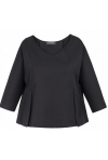 COP COPINE : HIVER 2018-2019 : top plissé modèle SAOTOME