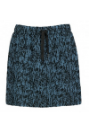 COP COPINE : HIVER 2018-2019 : mini-jupe en jacquard modèle CAMEROUN