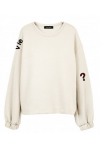 COP COPINE : HIVER 2018-2019 : sweat brodé modèle DROME