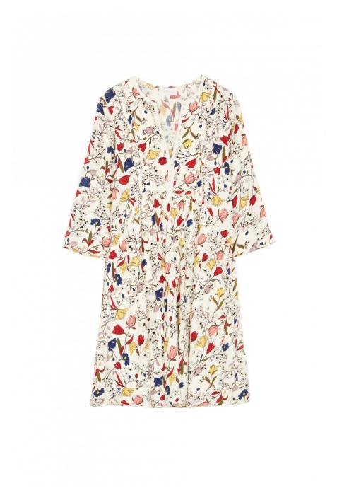GRACE & MILA HIVER 2018- 2019 : robe imprimée fleuri modèle RAQUEL