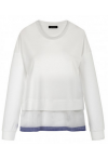COP COPINE ETE 2019 : sweat-shirt à insert vichy modèle MAJOK