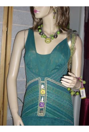 Nouveauté boutique : robe cocktail Save the queen Emeraude