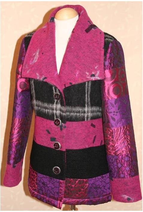 Nouveauté 2010 ! Veste/caban STQ Pink collection hiver 2010