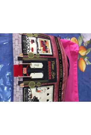 VENDULA LONDON 2019 : pochette bandoulière modèle PIANO BAR
