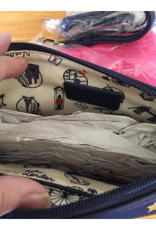 VENDULA LONDON : handbag « box bag » REGENTS ARCADE model - collection winter 2020-2021 - rare !