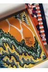 Foulard Hermès intitulé « The three graces for l’ile aux clowns » - Edition limitée à 100 ex : TRES RARE !