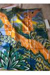 Foulard Hermès intitulé « The three graces for l’ile aux clowns » - Edition limitée à 100 ex : TRES RARE !