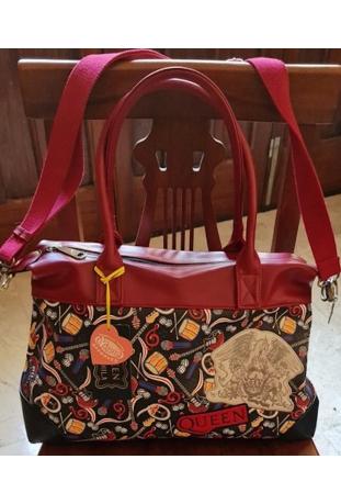 VENDULA LONDON 2021 : sac à main "tote weekender" VENDULA QUEEN X CRAZY TOUR