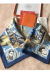 Foulard Hermès intitulé "LE CANADA - Samuel de Champlain" - EXTREMEMENT RARE ET RECHERCHE !