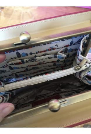 VENDULA LONDON : sac clutch modèle NEW YORK  - RARE !