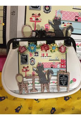 VENDULA LONDON 2019 : porte-monnaie "clip" modèle THE BISCUIT SHOP - rare !