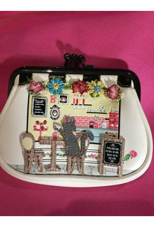 VENDULA LONDON 2019 : porte-monnaie "clip" modèle THE BISCUIT SHOP - rare !
