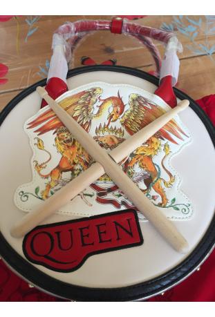 VENDULA LONDON 2022: round handbag model BATTERIE QUEEN X - ALMOST NOT FINDABLE