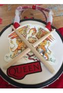 VENDULA LONDON 2022: round handbag model BATTERIE QUEEN X - ALMOST NOT FINDABLE