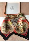 Foulard Hermès intitulé "FAUNE ET FLORE DU TEXAS" - EXTREMEMENT RARE ET RECHERCHE !