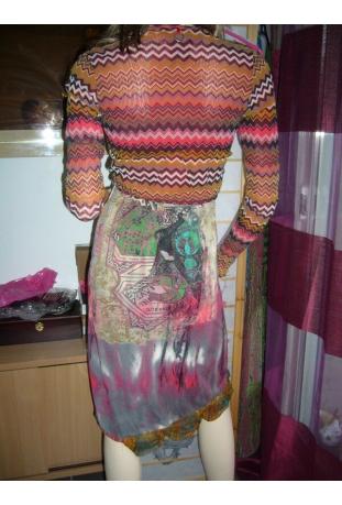 ENSEMBLE robe STQ rubans velours + BOLERO