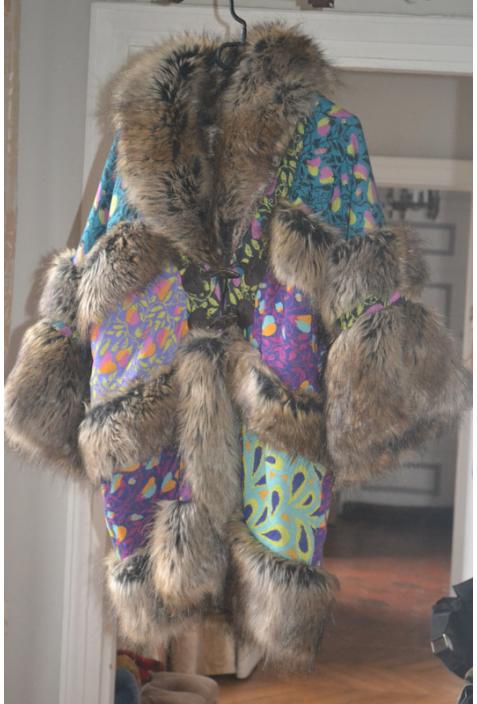 Magnifique manteau LOUISE DELLA - rare et introuvable car pièce unique