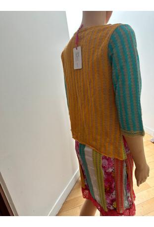 LOUISE DELLA : ensemble robe + cardigan " - collection printemps/été - nouveauté boutique