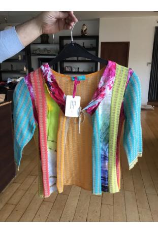 LOUISE DELLA : ensemble robe + cardigan " - collection printemps/été - nouveauté boutique
