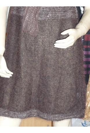 LOUISE DELLA : ensemble modèle "CHOCOLAT" - collection automne/hiver 2011-2012