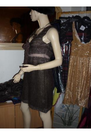 LOUISE DELLA : ensemble modèle "CHOCOLAT" - collection automne/hiver 2011-2012