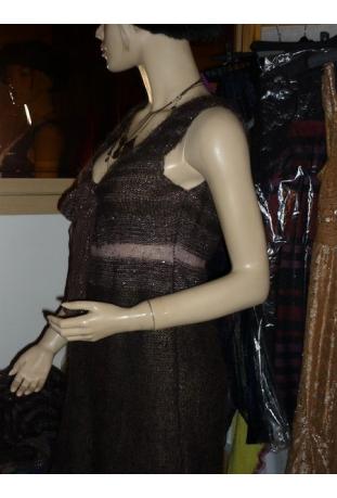 LOUISE DELLA : ensemble modèle "CHOCOLAT" - collection automne/hiver 2011-2012