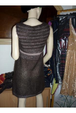 LOUISE DELLA : ensemble modèle "CHOCOLAT" - collection automne/hiver 2011-2012