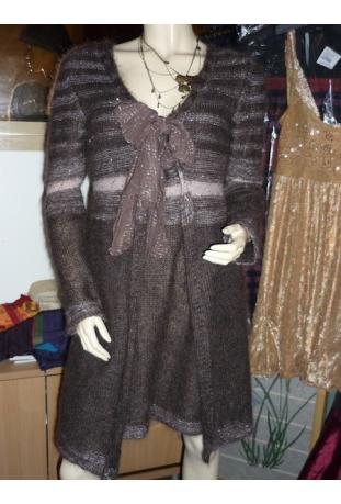 LOUISE DELLA : ensemble modèle "CHOCOLAT" - collection automne/hiver 2011-2012