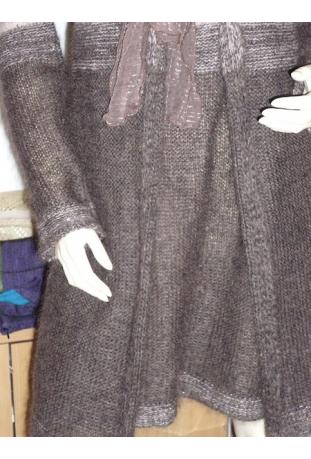 LOUISE DELLA : ensemble modèle "CHOCOLAT" - collection automne/hiver 2011-2012