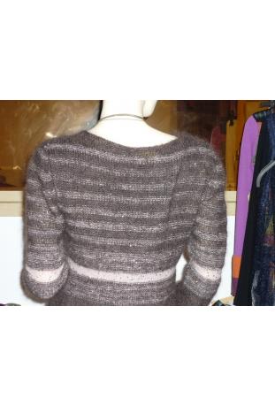 LOUISE DELLA : ensemble modèle "CHOCOLAT" - collection automne/hiver 2011-2012