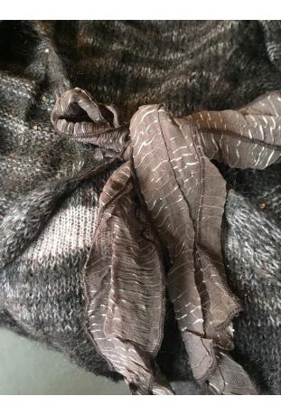 LOUISE DELLA : ensemble modèle "CHOCOLAT" - collection automne/hiver 2011-2012