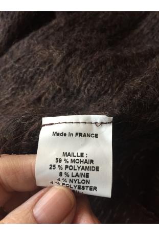 LOUISE DELLA : ensemble modèle "CHOCOLAT" - collection automne/hiver 2011-2012