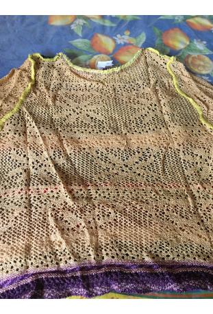 LOUISE DELLA : pull d'été manches longues modèle SOUS LE SOLEIL