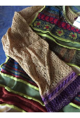 LOUISE DELLA : pull d'été manches longues modèle SOUS LE SOLEIL