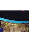 LOUISE DELLA : robe soie et tricot modal dessin exclusif "LES ABSTRAITS DE LOUISE"