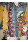 chemisier visage africain
