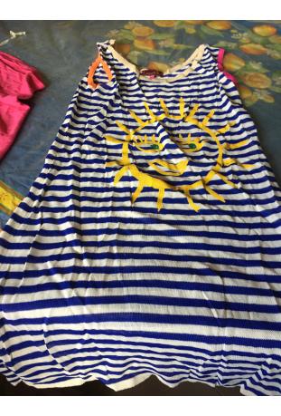 LOUISE DELLA : robe d'été "les marines de" - collection printemps/été - nouveauté