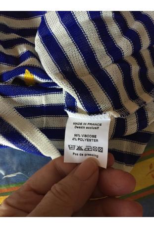 LOUISE DELLA : robe d'été "les marines de" - collection printemps/été - nouveauté