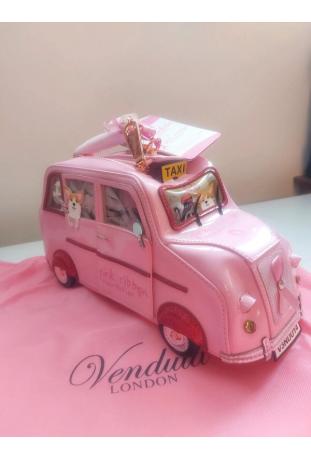 VENDULA LONDON 2022 - sac a main « Cats and Corgis pink ribbon foundation » - original et rare : épuisé sur le site !