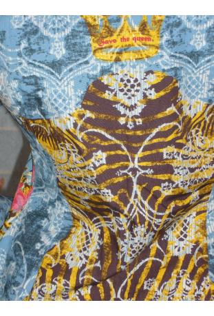 chemisier visage africain