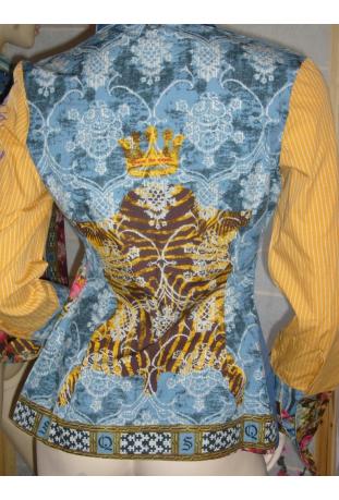 chemisier visage africain