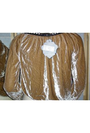 tee shirt velours et perles