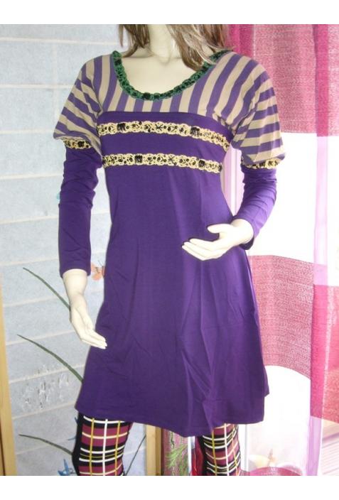 purple dress Pianurastudio collection 08/09