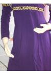 purple dress Pianurastudio collection 08/09