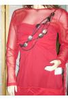 Automne 2009 : robe cocktail STQ rouge (année 2008)